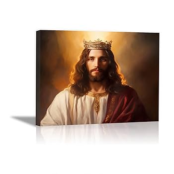 Amazon.co.jp: SHYAMIC イエス・キリストの絵 キリスト教 壁装飾